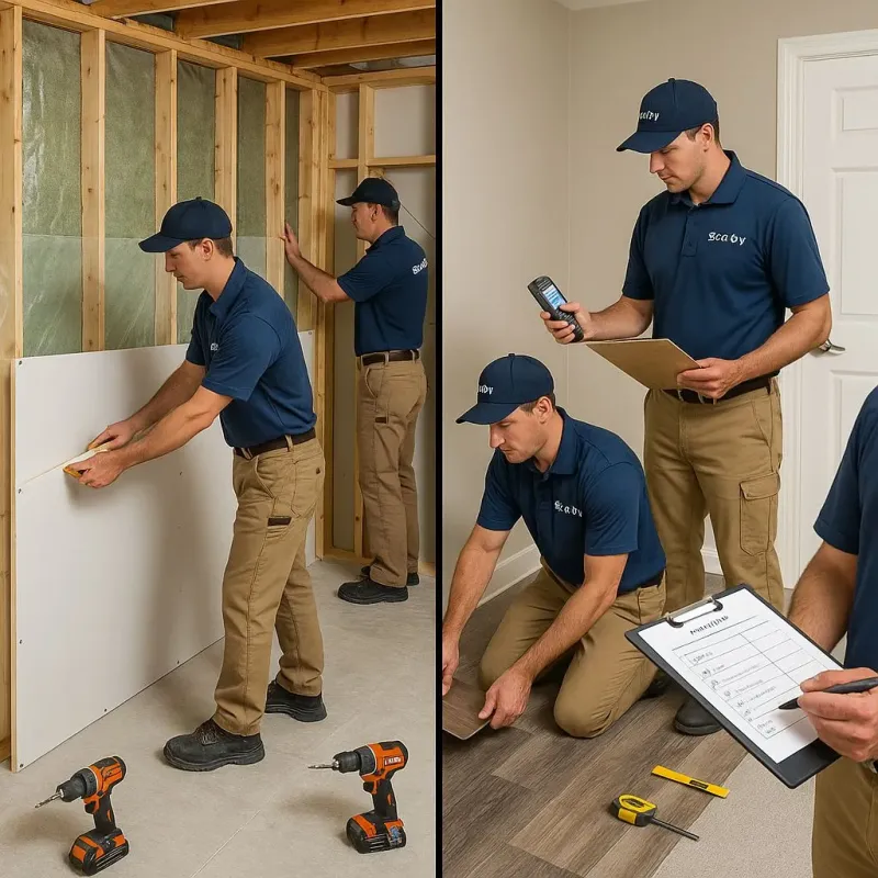 Repairs and Reconstruction process in Wetumpka, AL